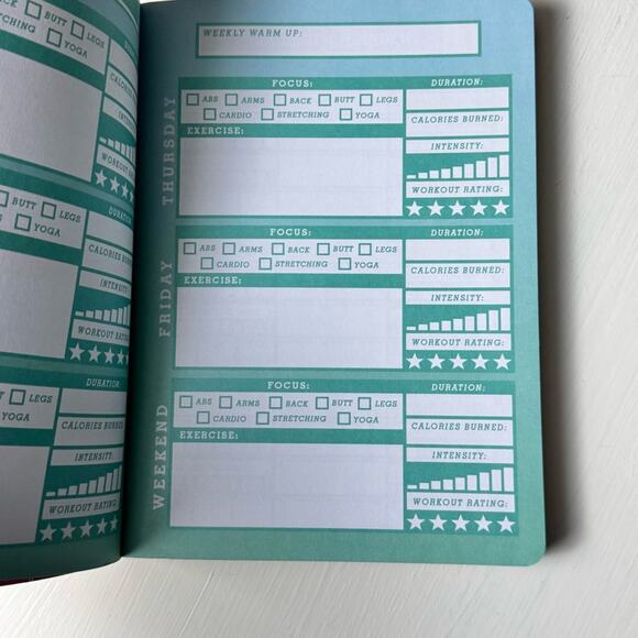 Work For IT Wellness & Fitness Selfcare  Guided Pages Journal Book - Picture 2 of 6